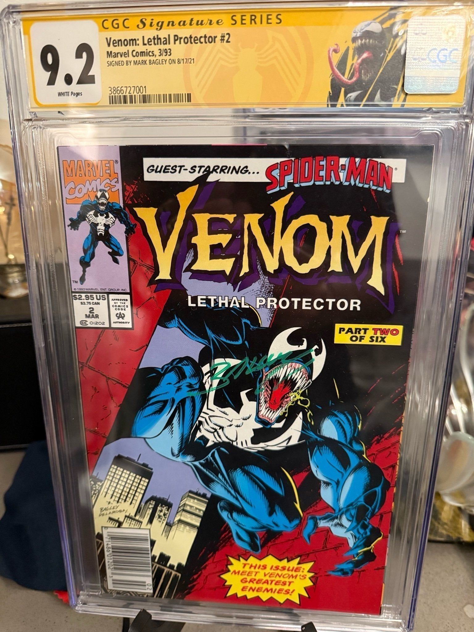 Venom: Lethal Protector #1–6 Bundle – CGC Graded – Signed – Newsstand – Key Issues
