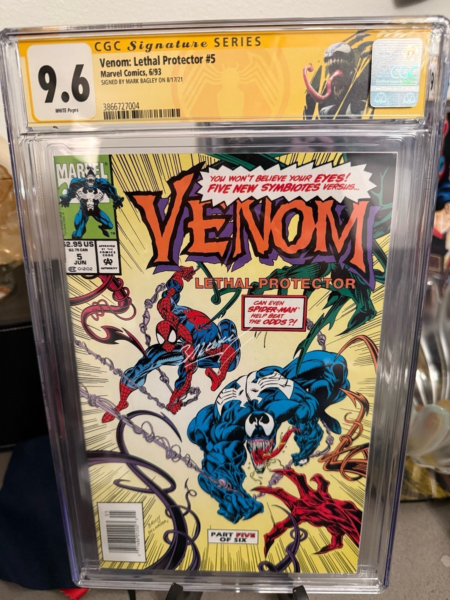 Venom: Lethal Protector #1–6 Bundle – CGC Graded – Signed – Newsstand – Key Issues