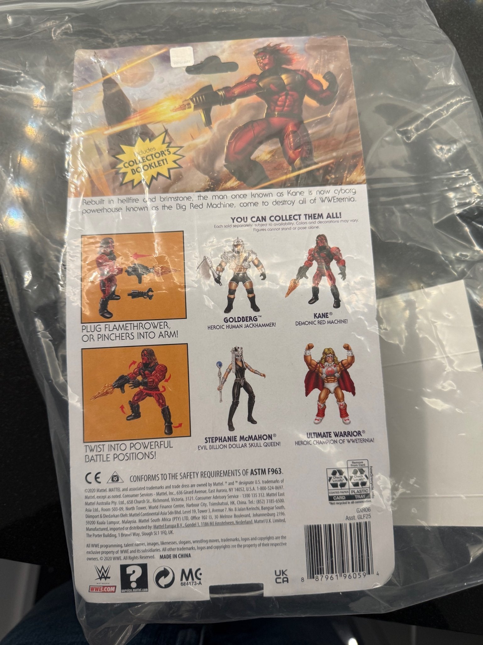 KANE Signed WWE Masters of the Universe Action Figure – Autographed – JSA COA – WWE x MOTU