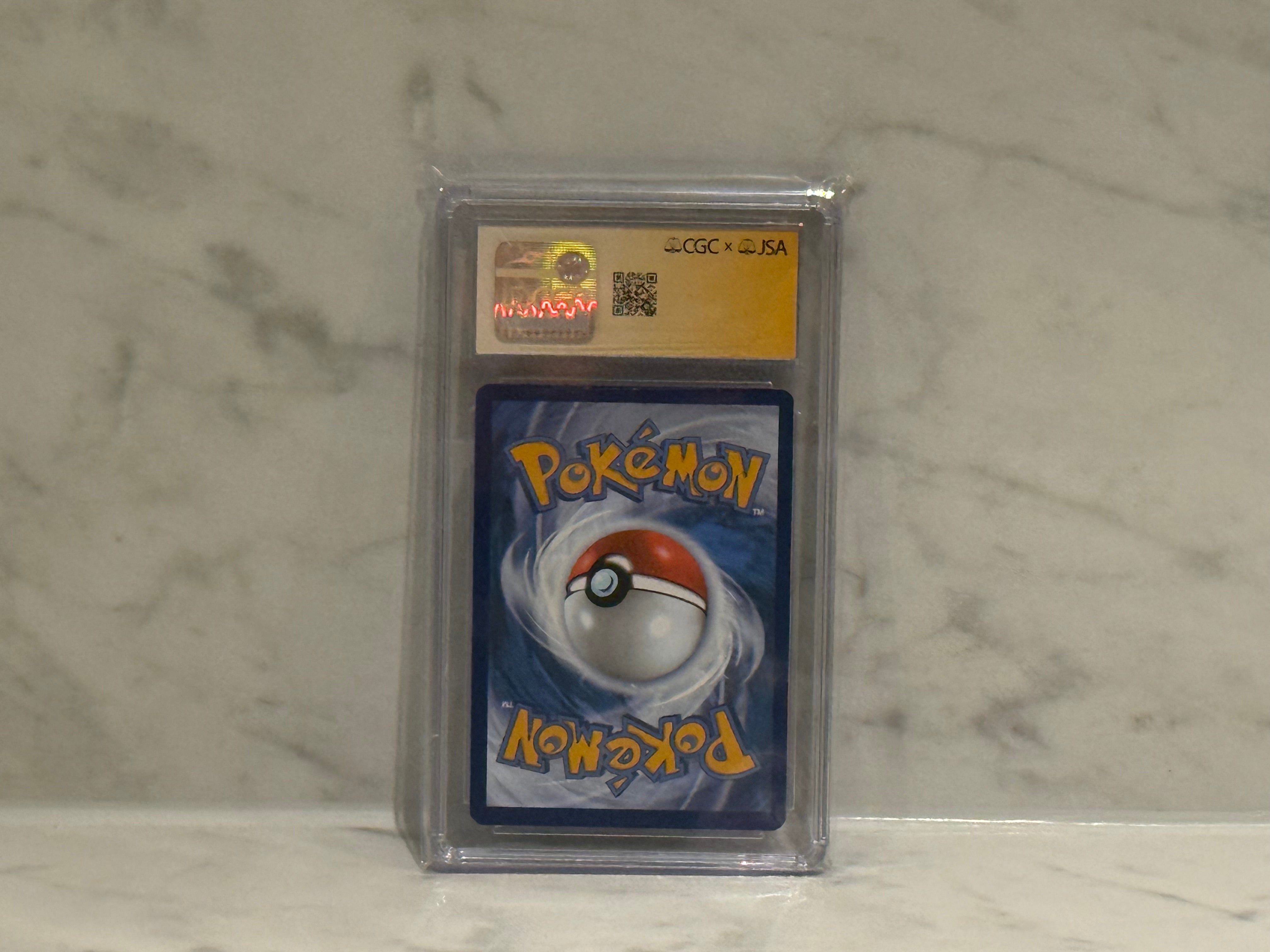 CGC Signature Series Eric Stuart Signed Squirtle – 151 Cosmos Holo Promo (2023)
