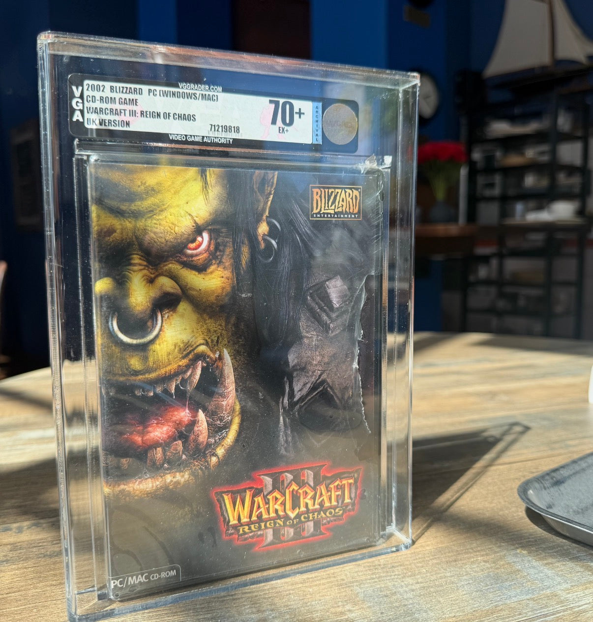 Warcraft III: Reign of Chaos VGA Graded 70+ New Sealed