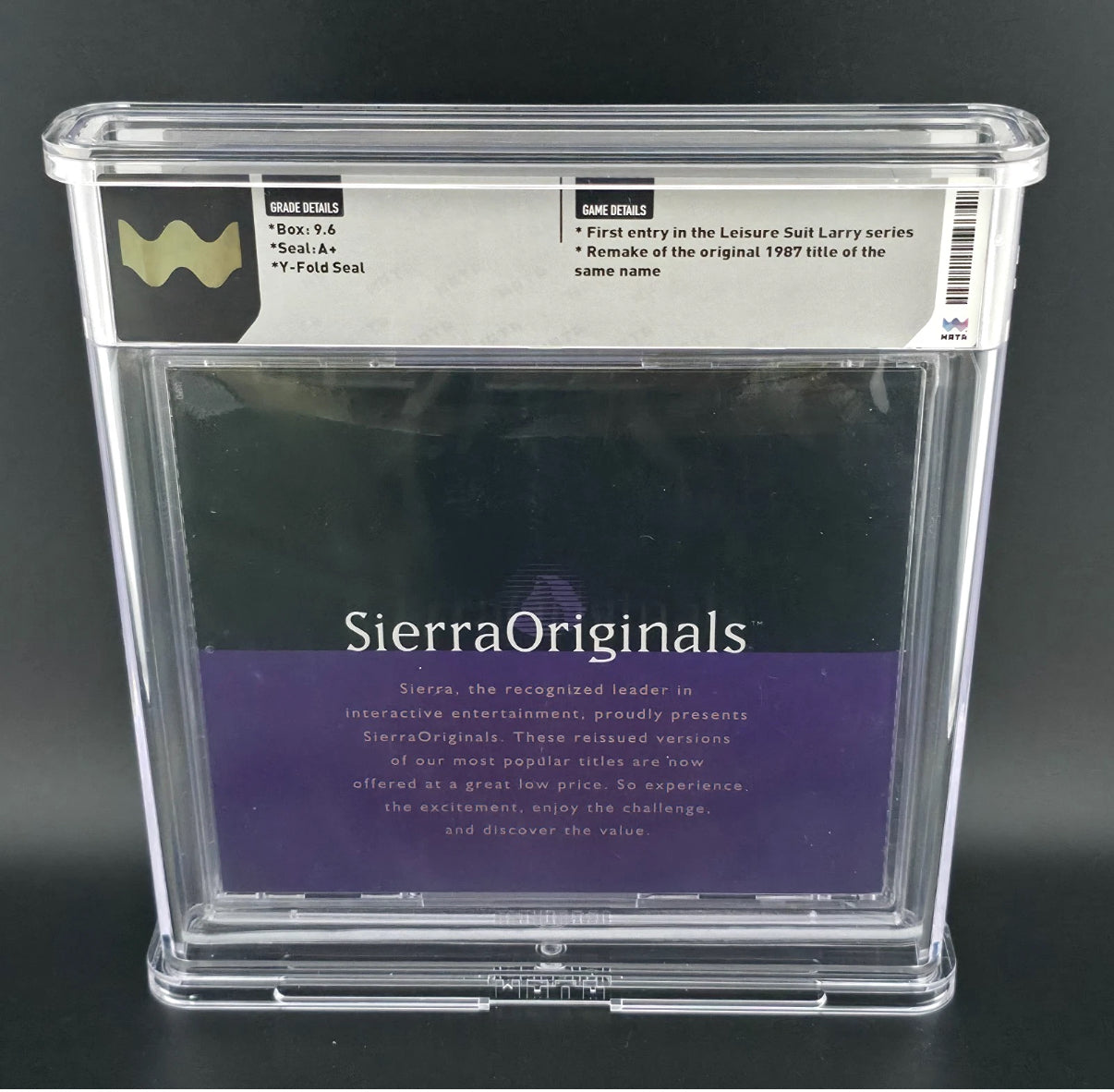 Leisure Suit Larry 1: In the Land of the Lounge Lizards, WATA 9.6 A+ GOLD