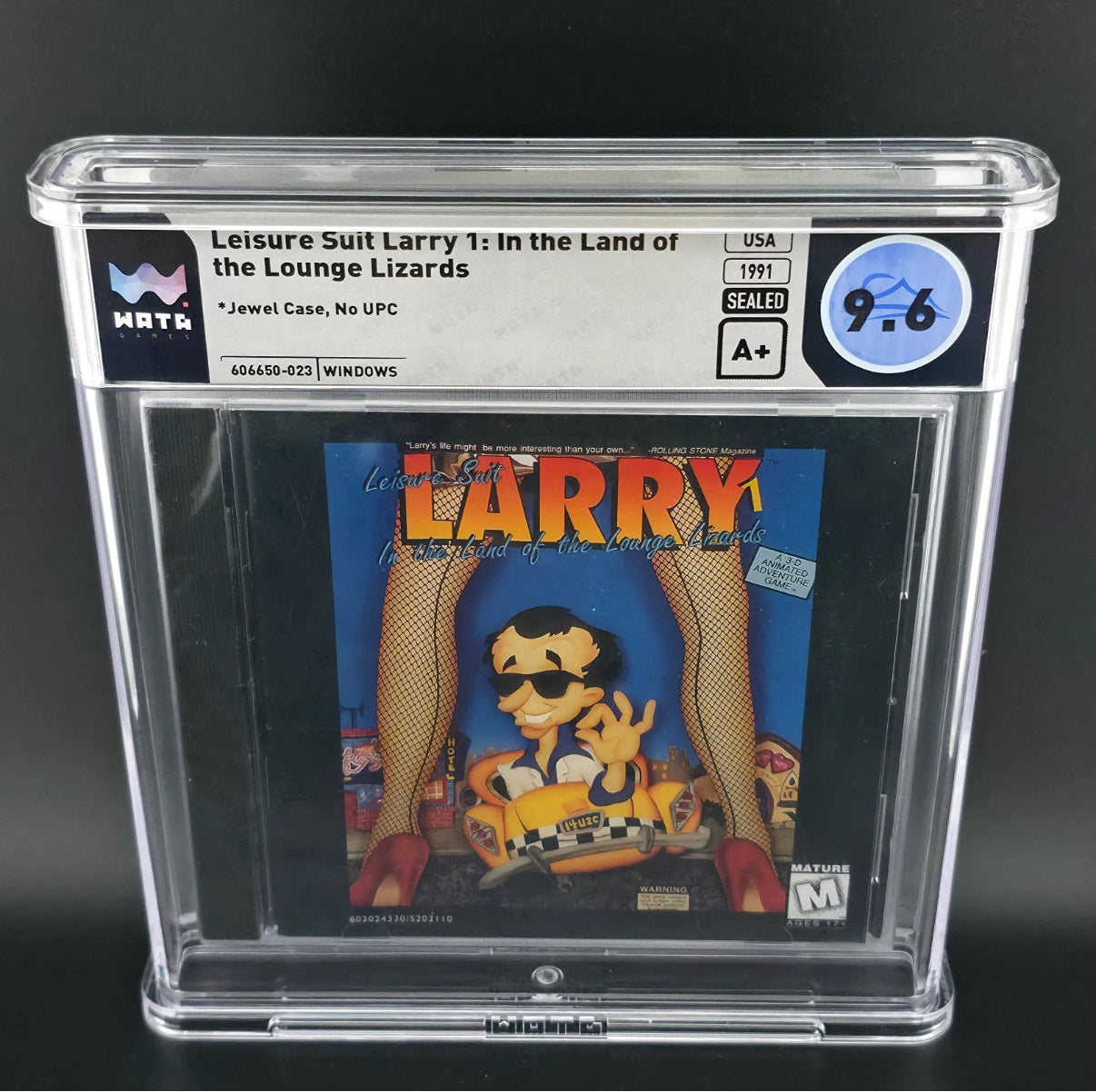 Leisure Suit Larry 1: In the Land of the Lounge Lizards, WATA 9.6 A+ GOLD