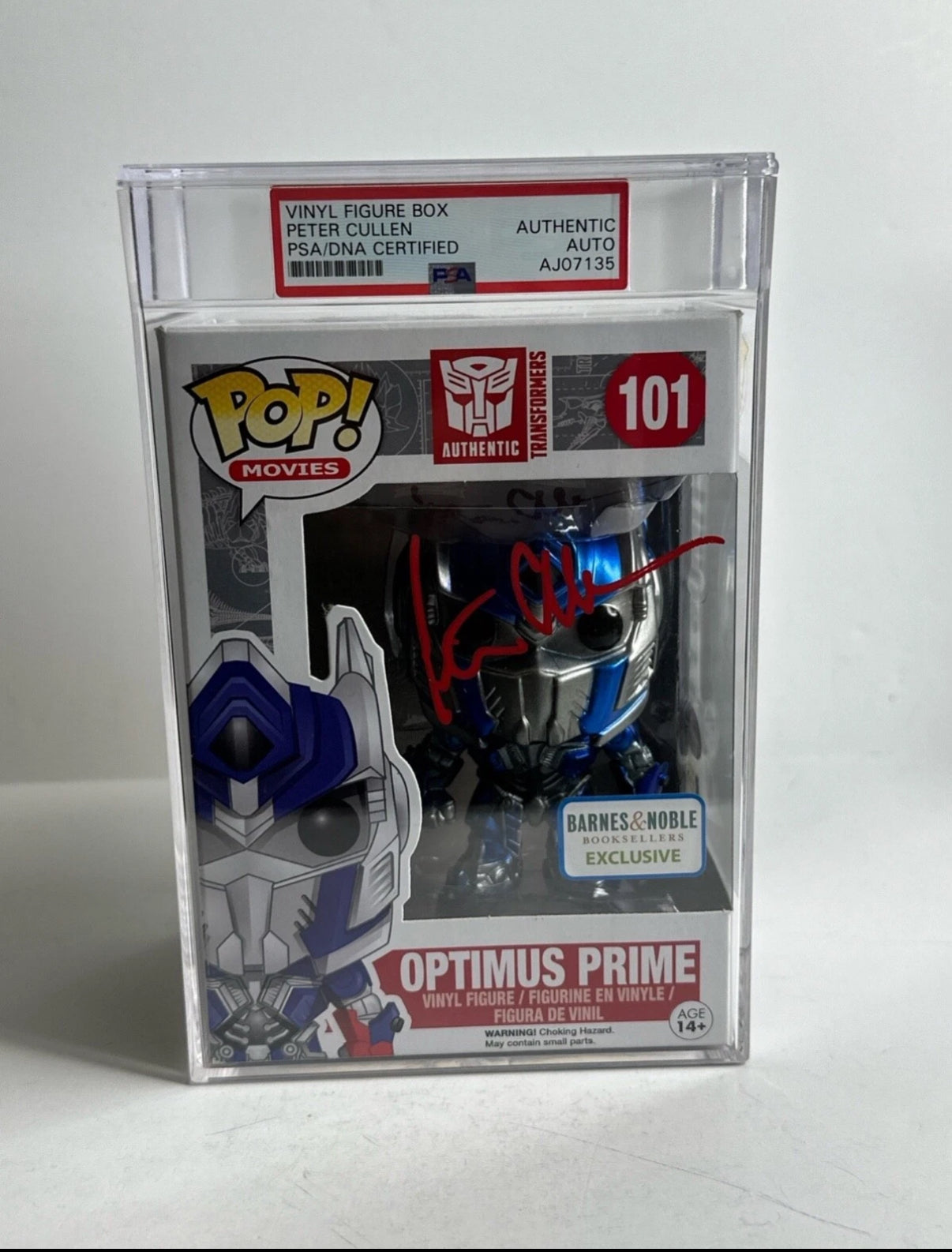 Peter Cullen Signed | PSA Slab | BAS Authenticated | Transformers Optimus Prime