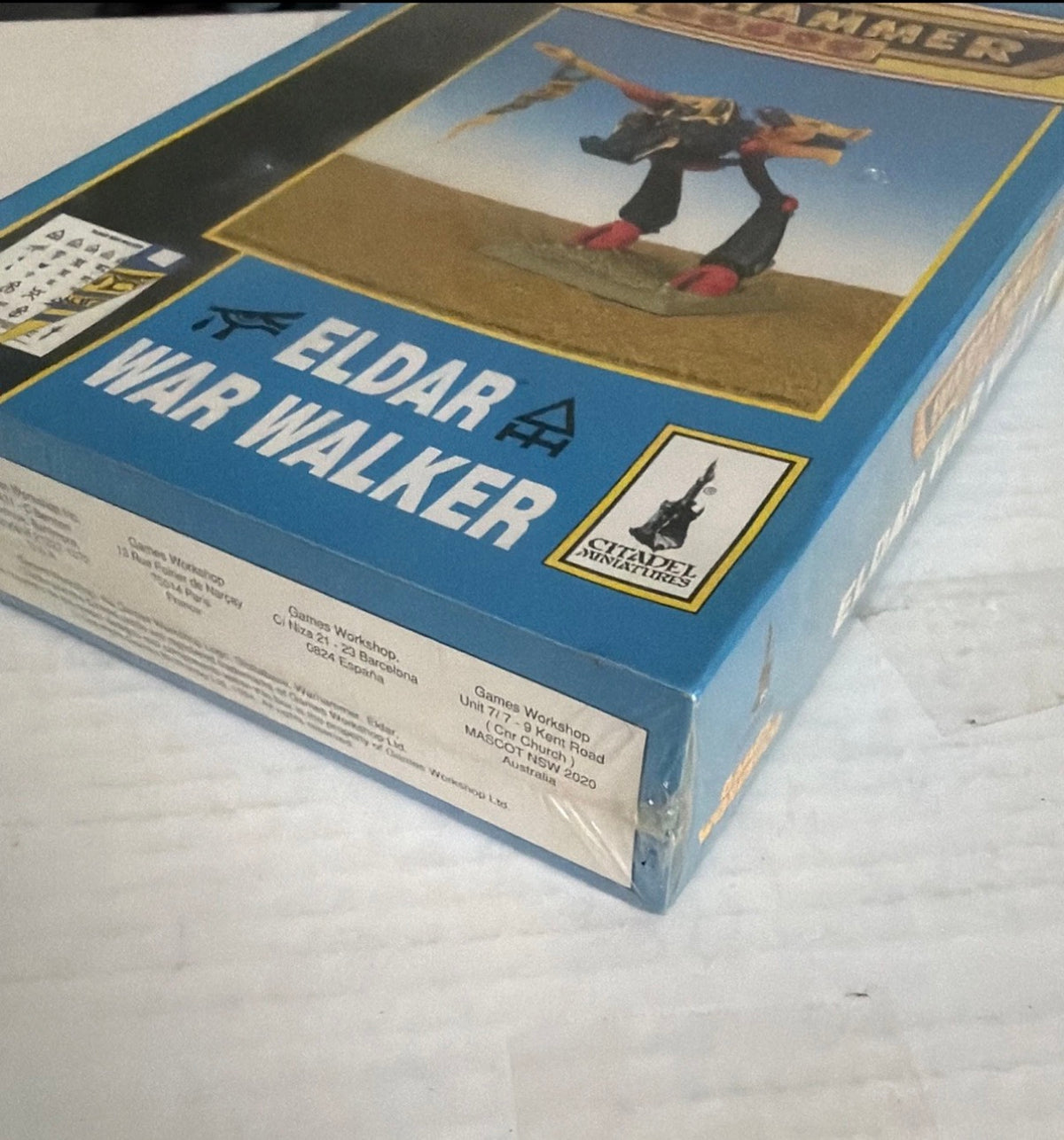Warhammer 40,000 Eldar War Walker 1994 – Factory Sealed NOS Vintage Games Workshop