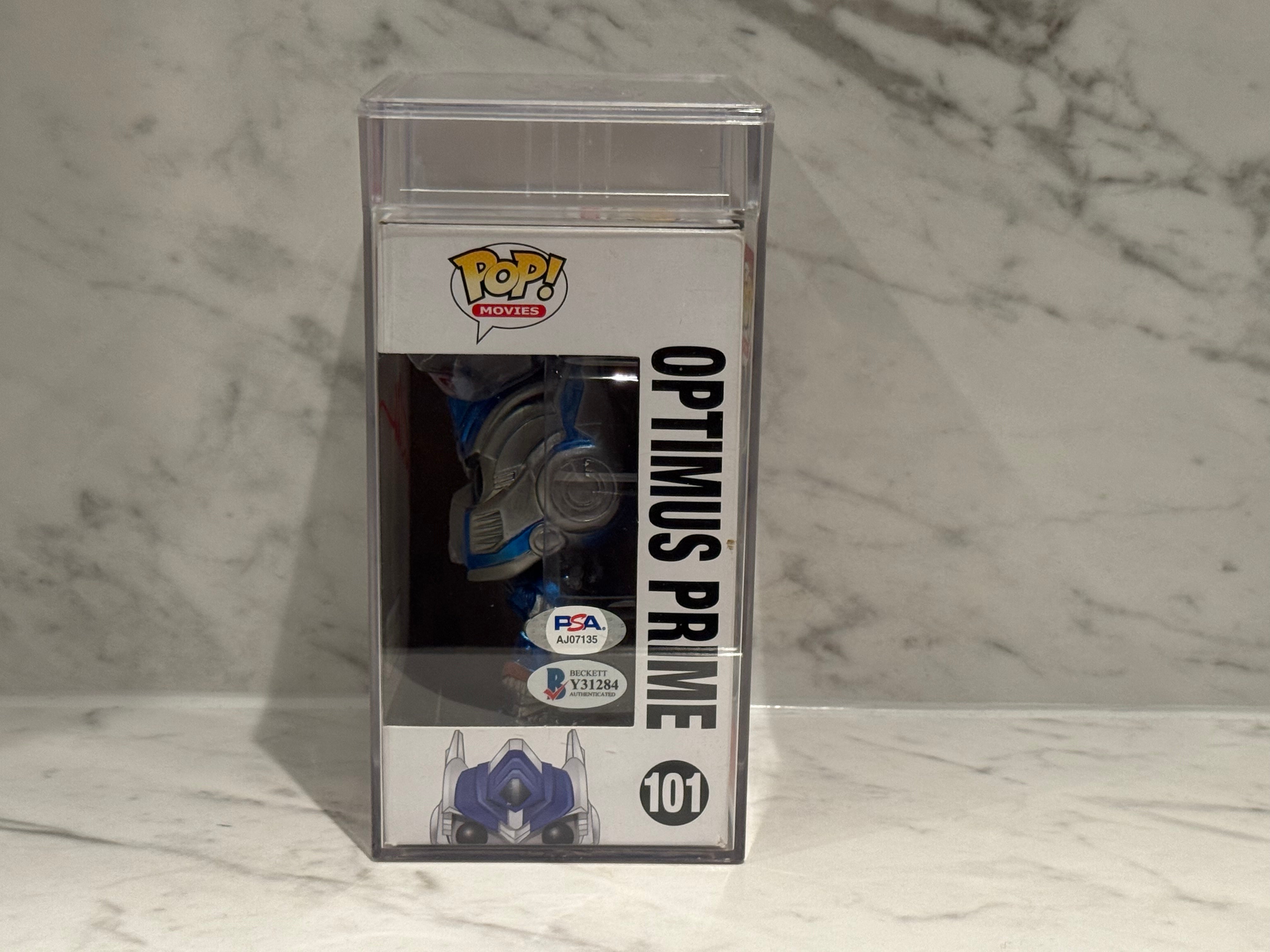 Peter Cullen Signed | PSA Slab | BAS Authenticated | Transformers Optimus Prime