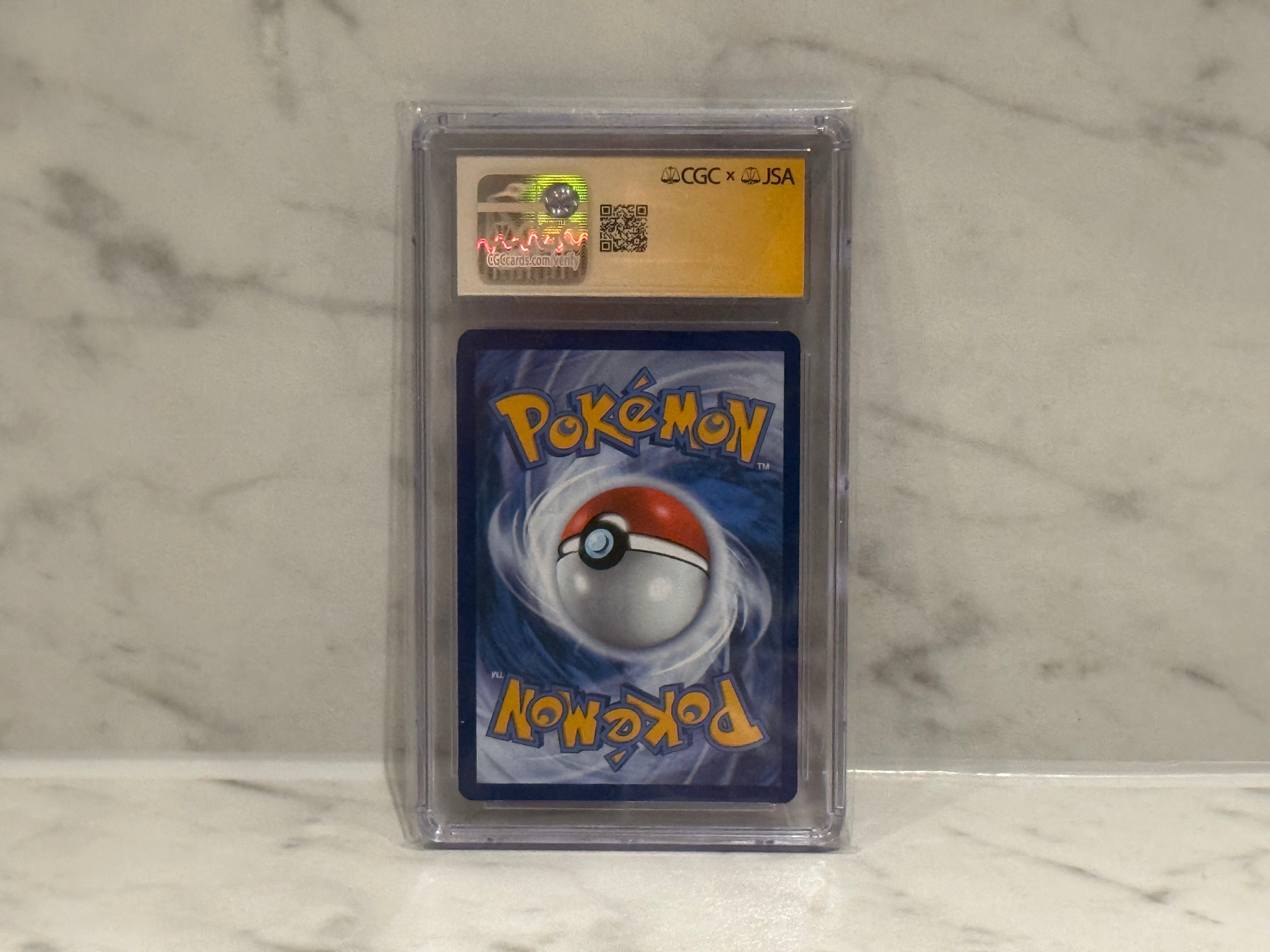 CGC 9.5 Auto 10 Charmeleon 008/091 Eric Stuart Signed – Cosmos Holo
