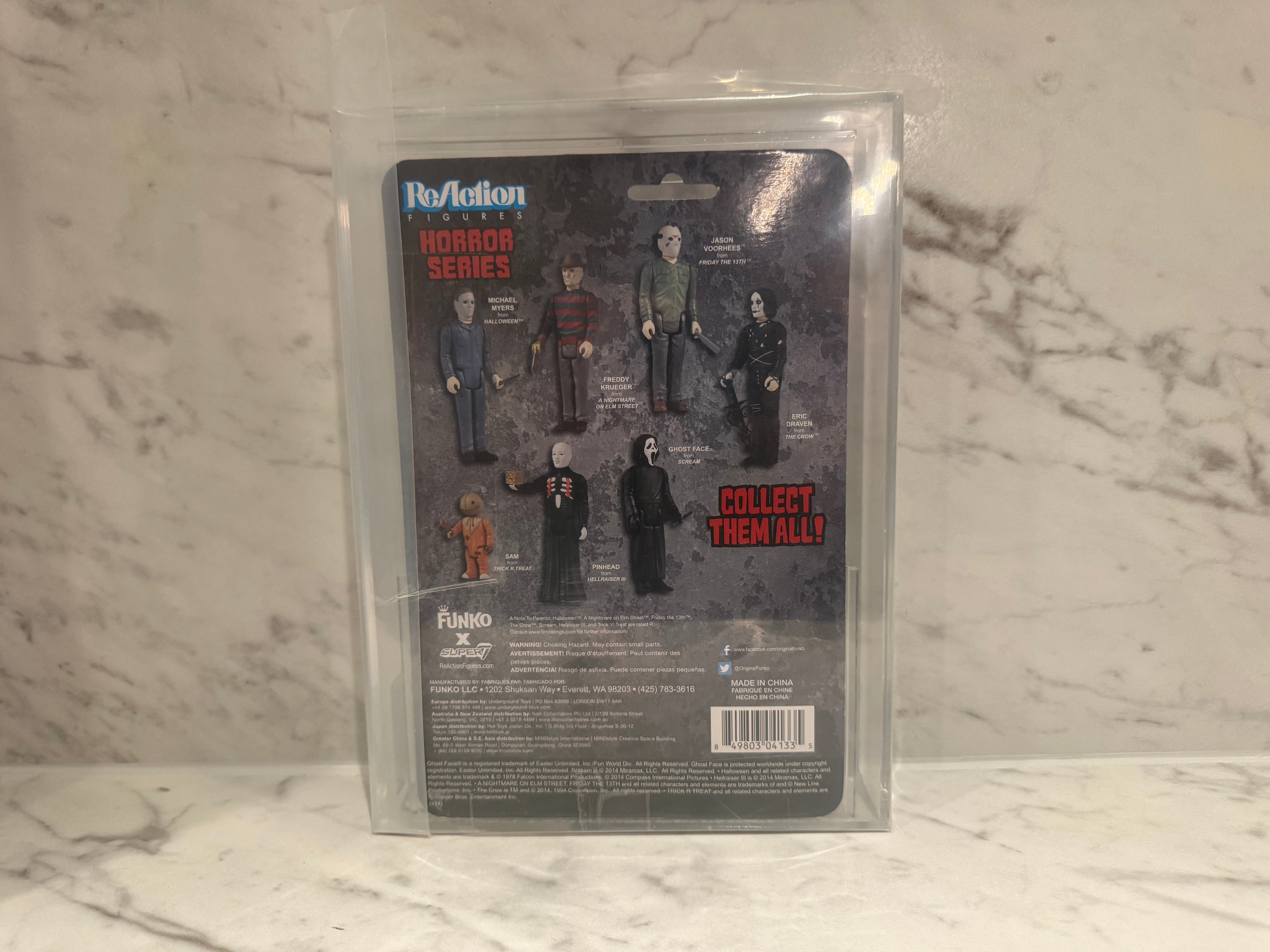 Halloween™ Michael Myers ReAction Figure – Cast Signed by Nick Castle, Tony Moran, Will Sandin & Tommy Lee Wallace