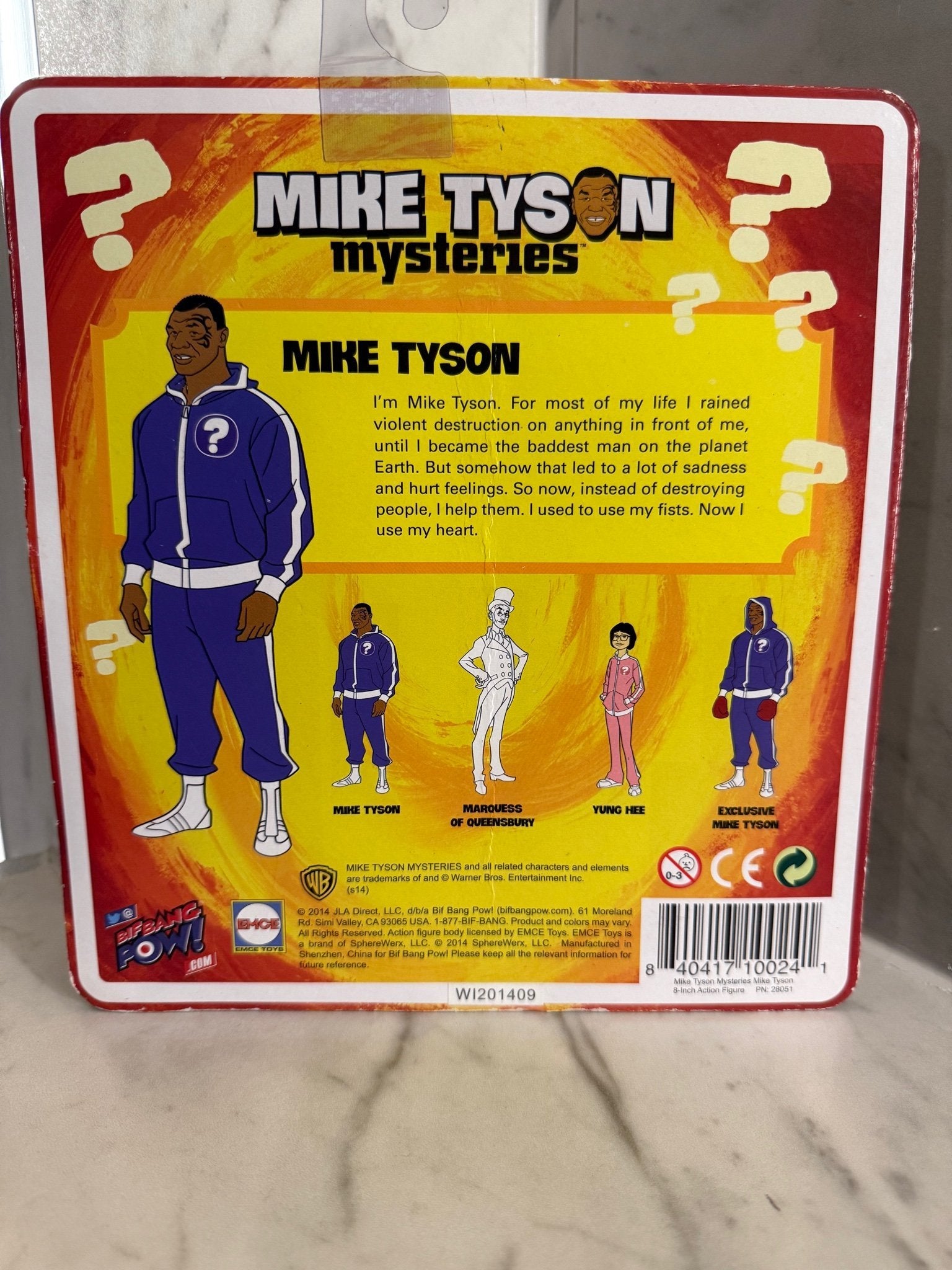 Mike Tyson IP Signed Action Figure – PSA/DNA Authenticated – Mike Tyson Mysteries – Rare Collectible