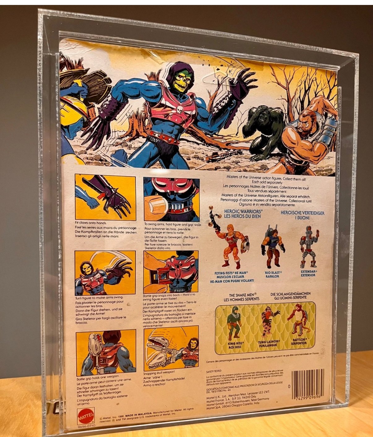 MOTU Terror Claws Skeletor AFA 75 Masters of the Universe