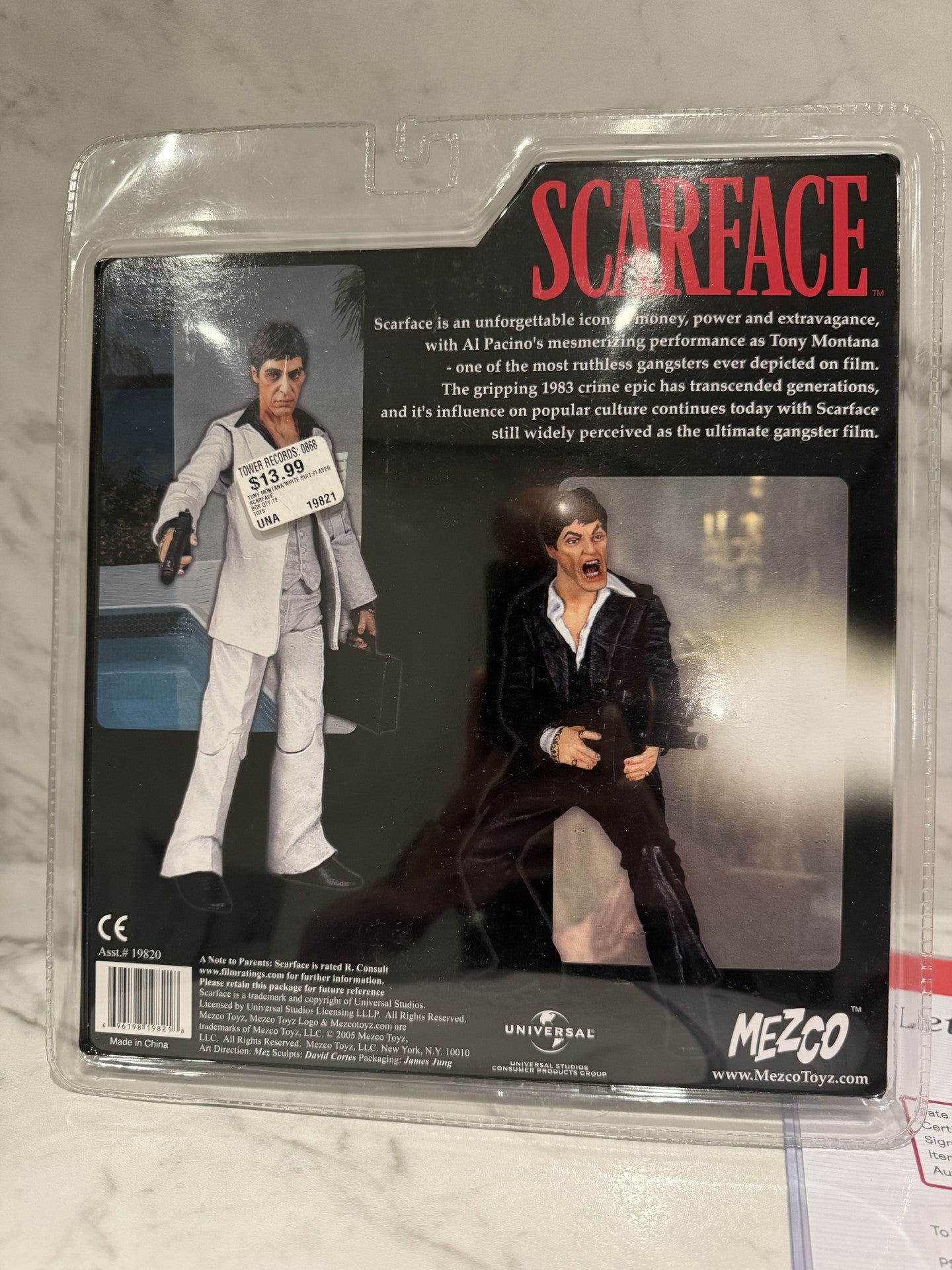 Al Pacino — Signed Tony Montana (Scarface) (PSA 10) – Rain