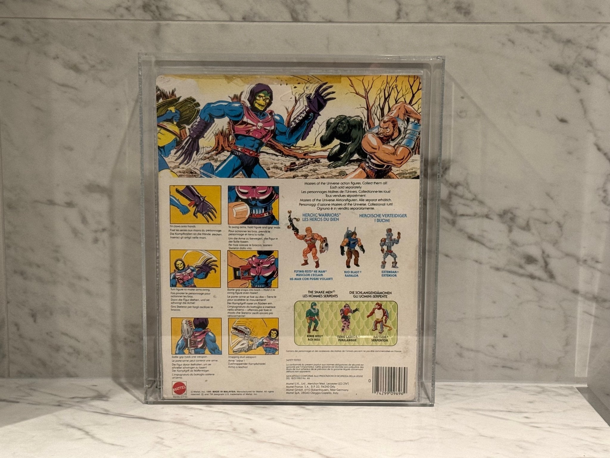 MOTU Terror Claws Skeletor AFA 75 Masters of the Universe