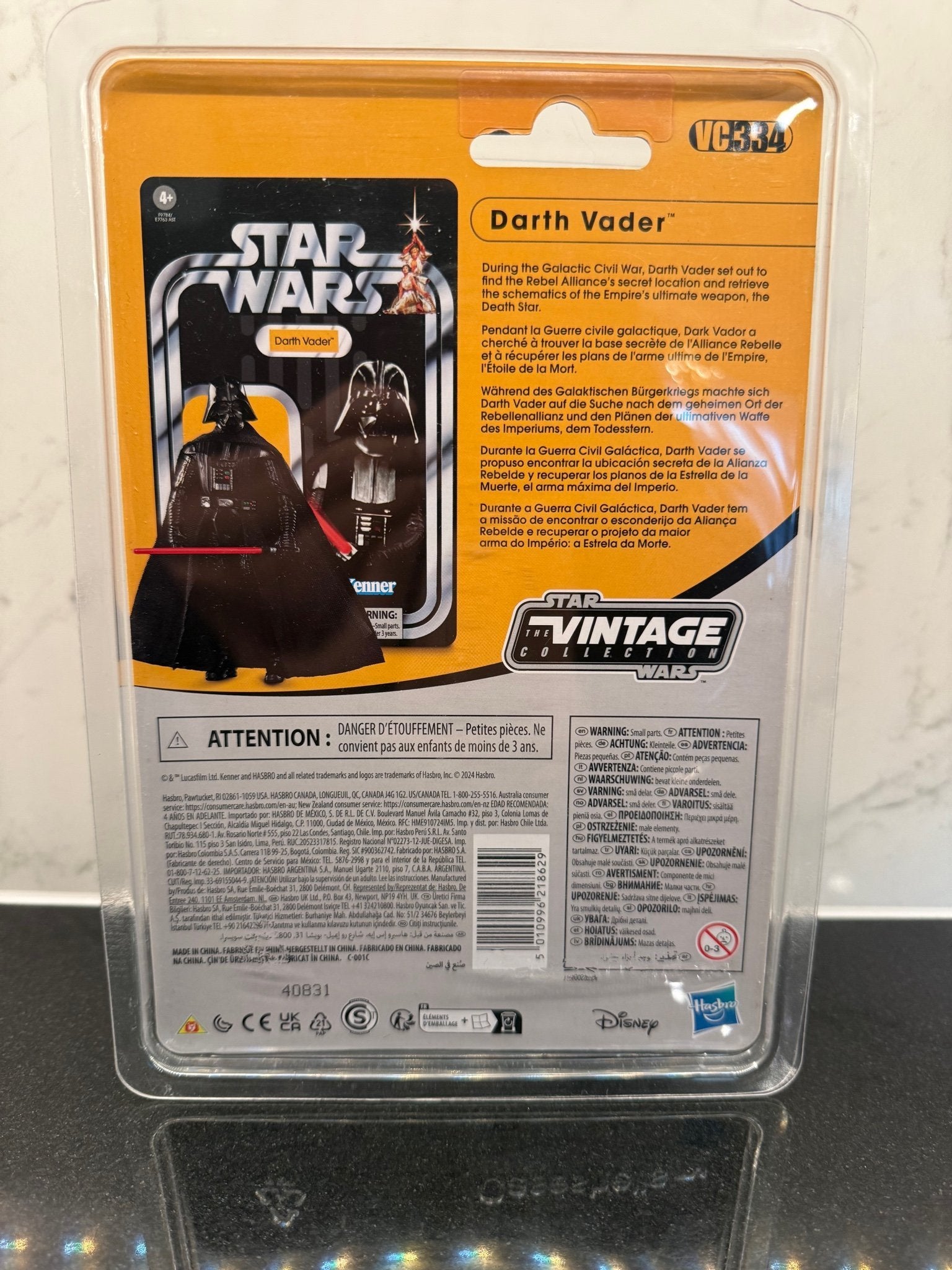 Hayden Christensen Signed Darth Vader – Star Wars Vintage Collection Figure – Autographed