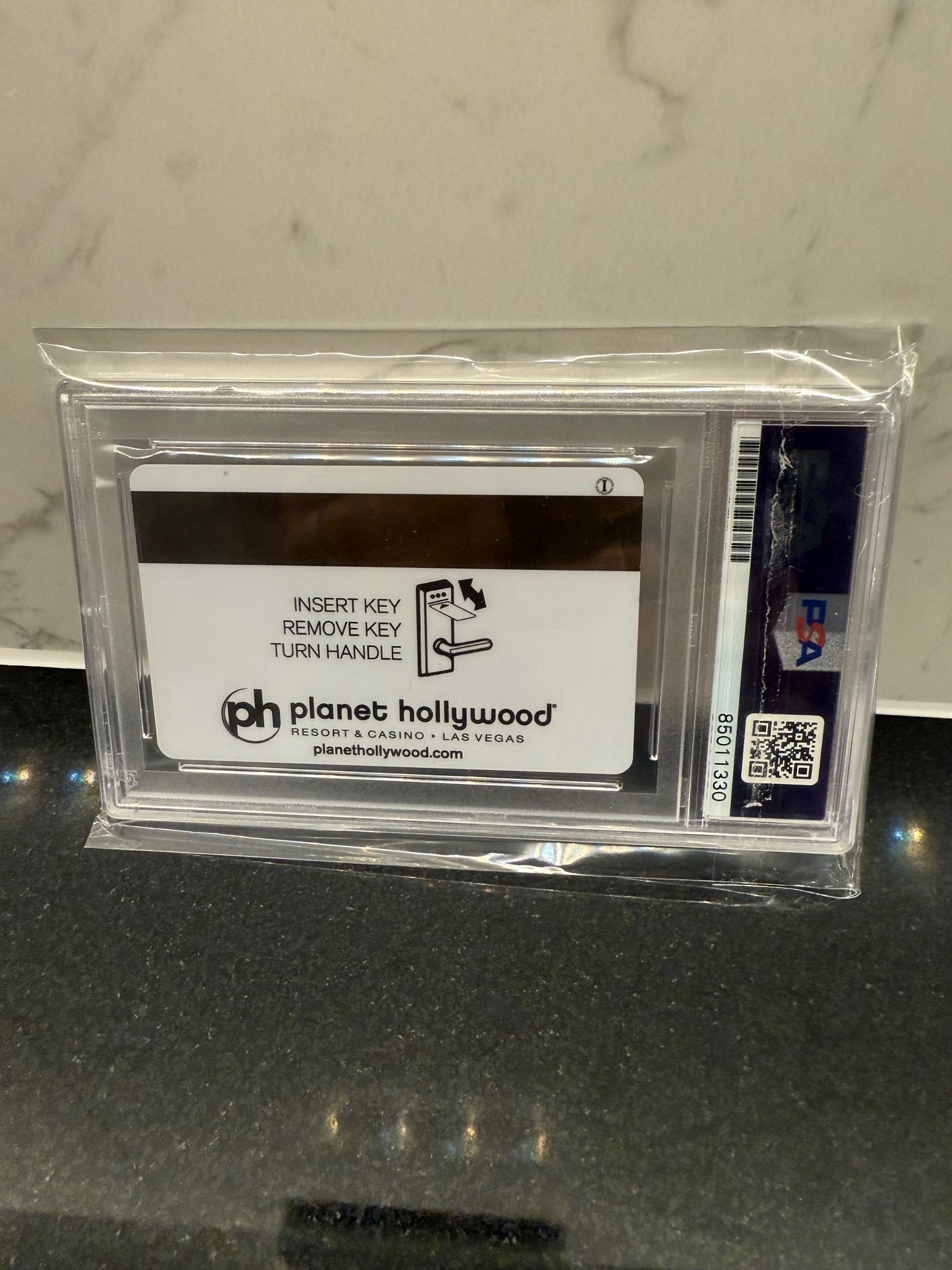 Jerry Springer Signed Planet Hollywood Las Vegas Room Key Card – PSA/DNA Authenticated – TV Icon Autograph