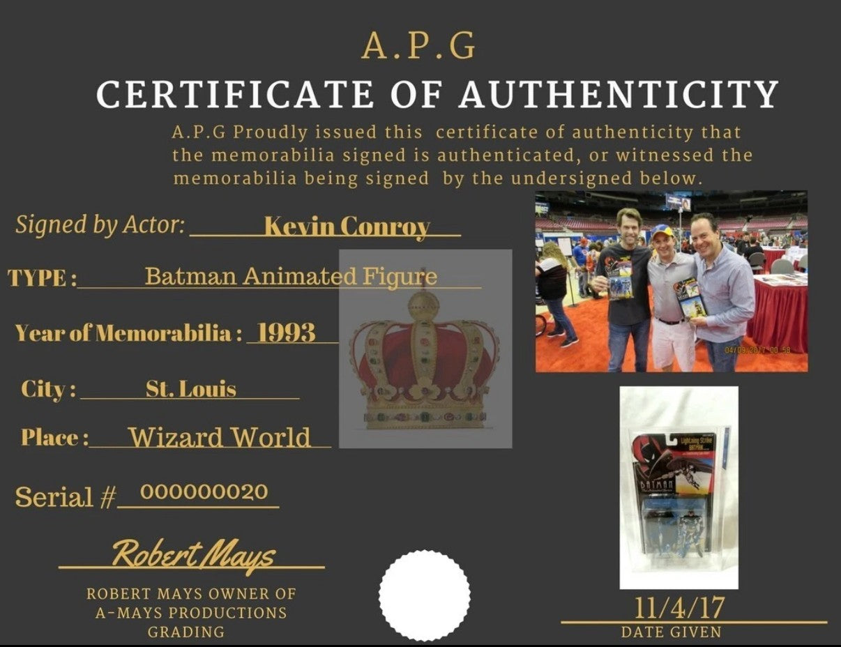 Batman: The Animated Series – Dual Autograph Figures