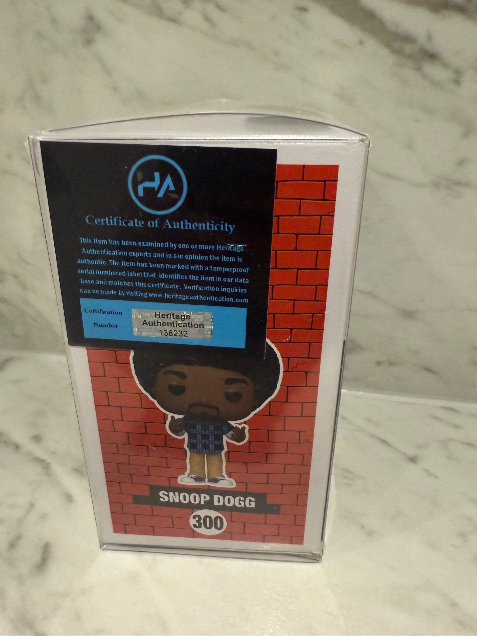 Snoop Dogg Signed Funko Pop #300 – Doggy Style Outfit – Autographed w/ COA