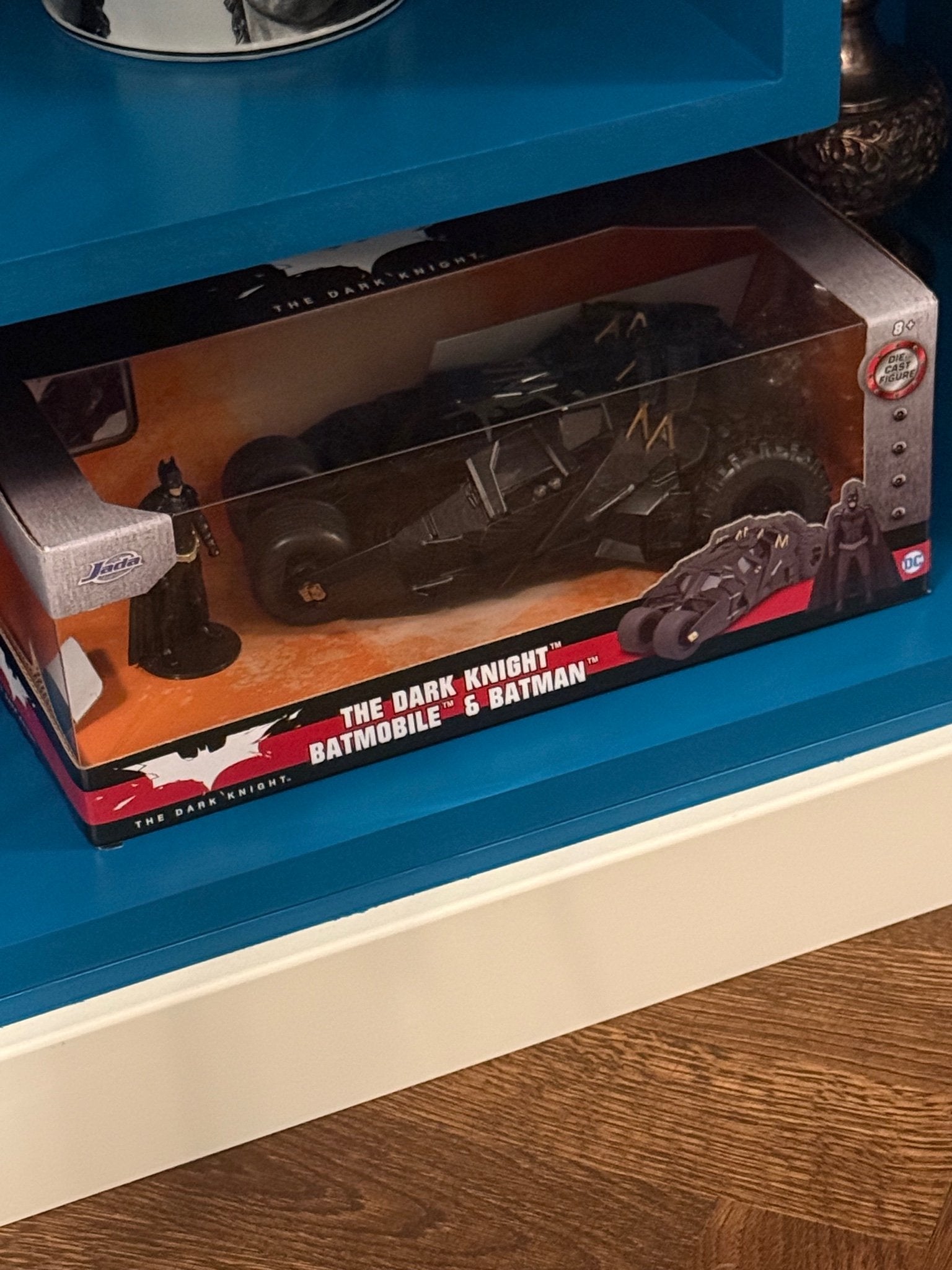 Christian Bale Signed Batmobile 1:24 Diecast – The Dark Knight – JSA COA – Batman Autograph Collectible