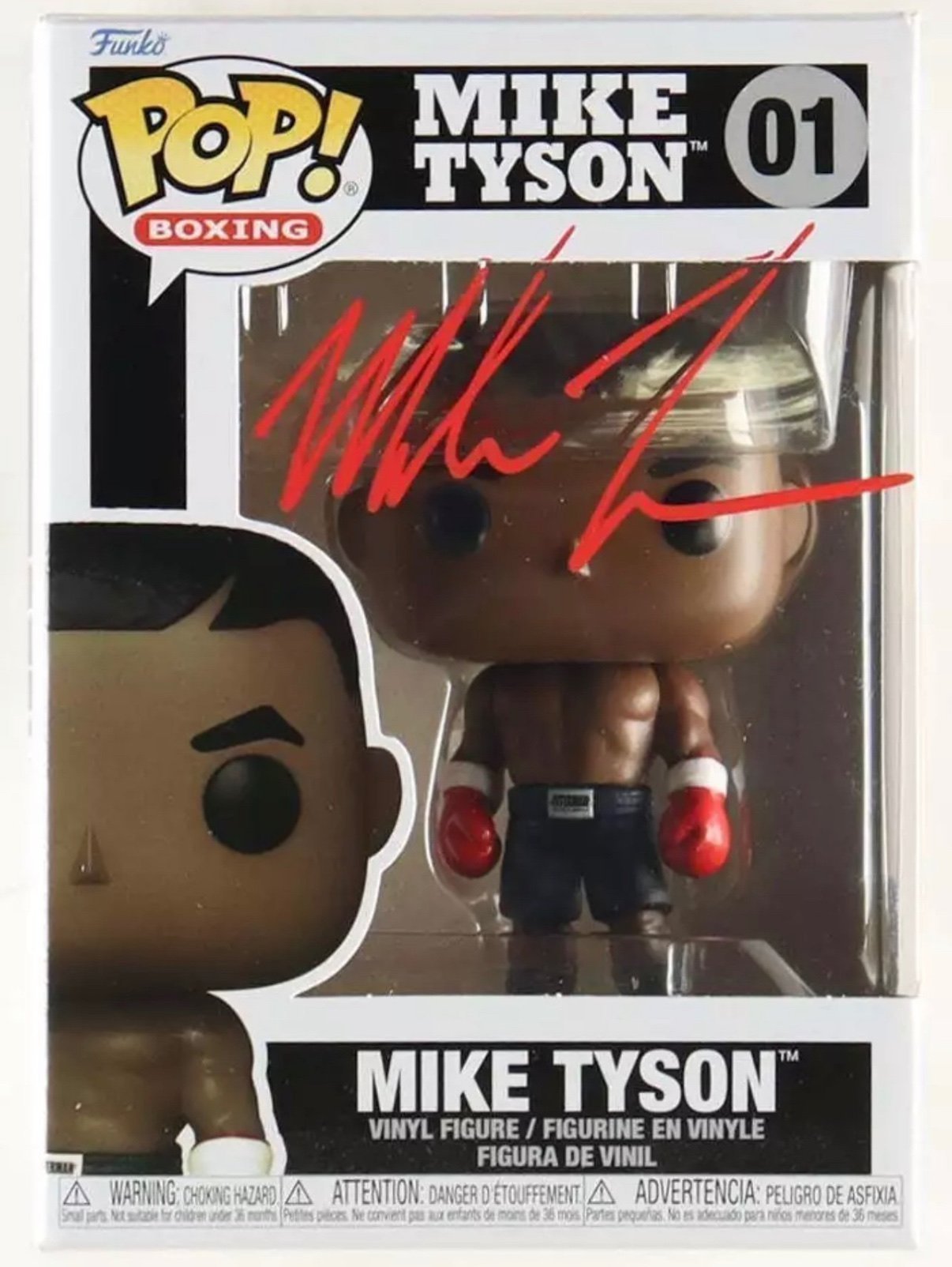 Mike Tyson Signed Funko Pop – JSA Witness COA – Autographed Boxing Legend Collectible
