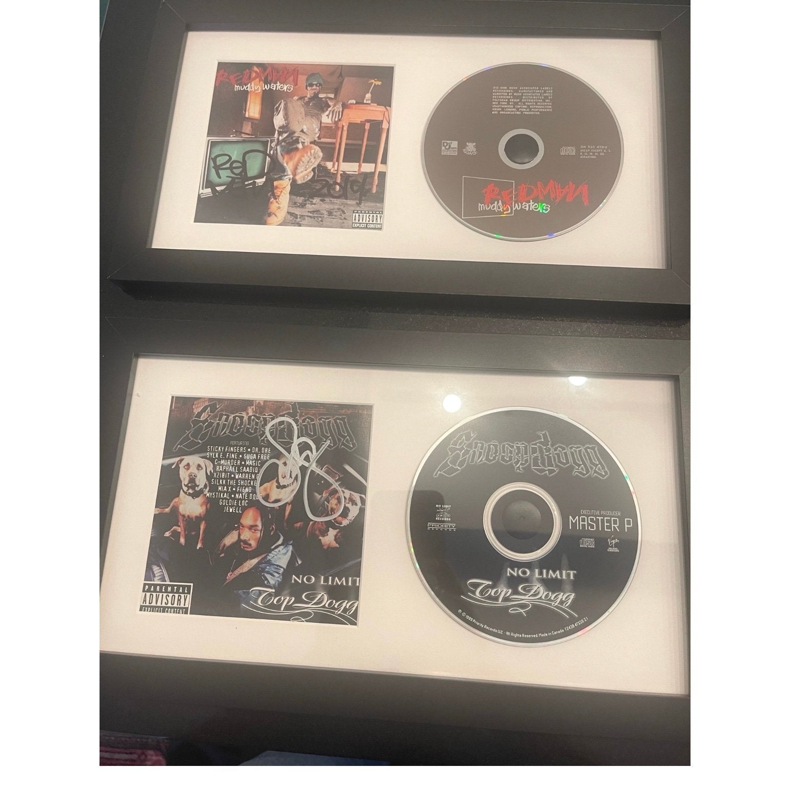 Snoop Dogg & Redman Signed Collectible – JSA COA – No Limit & Muddy Waters - Rap Legends