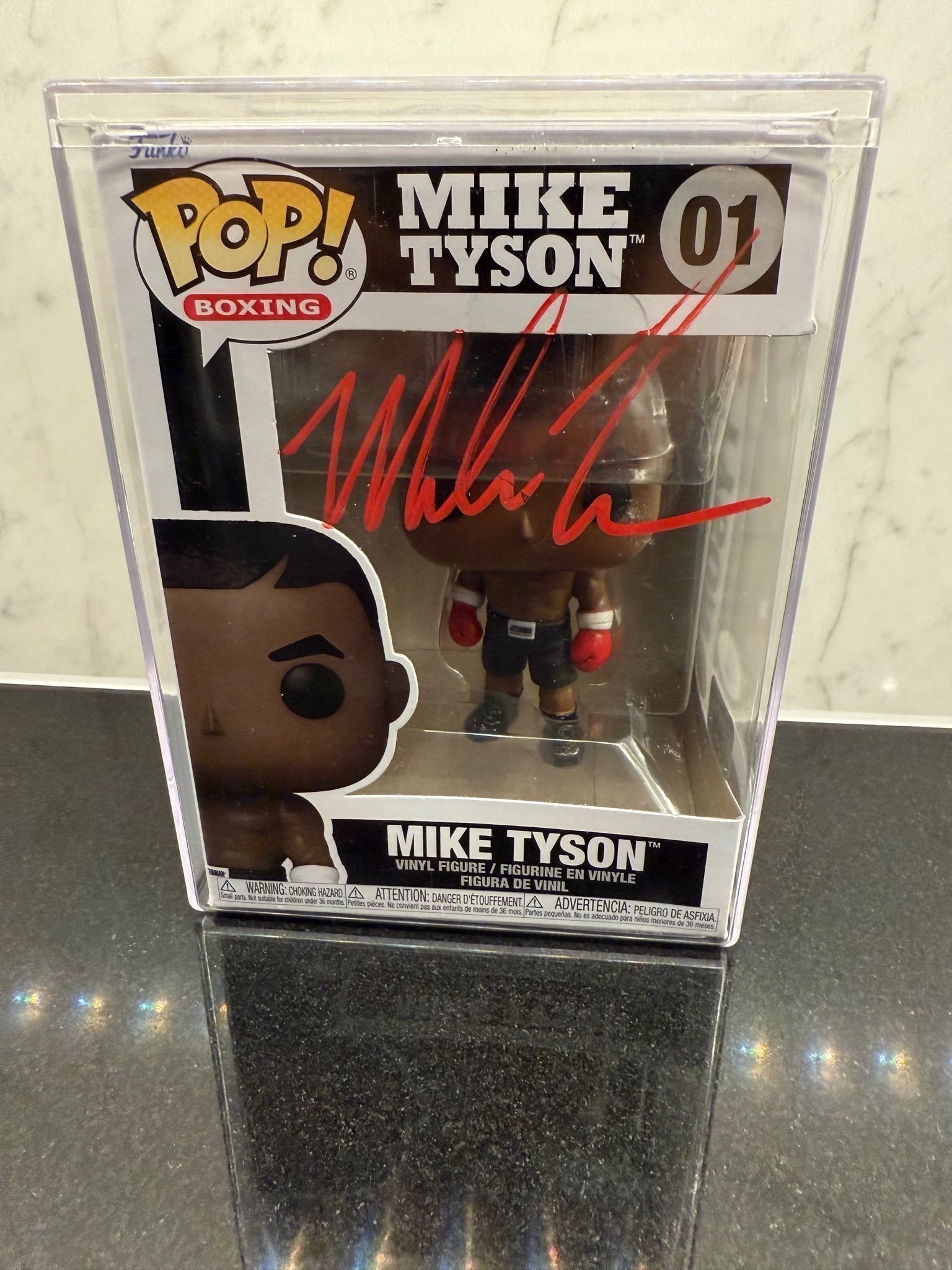 Mike Tyson Signed Funko Pop – JSA Witness COA – Autographed Boxing Legend Collectible