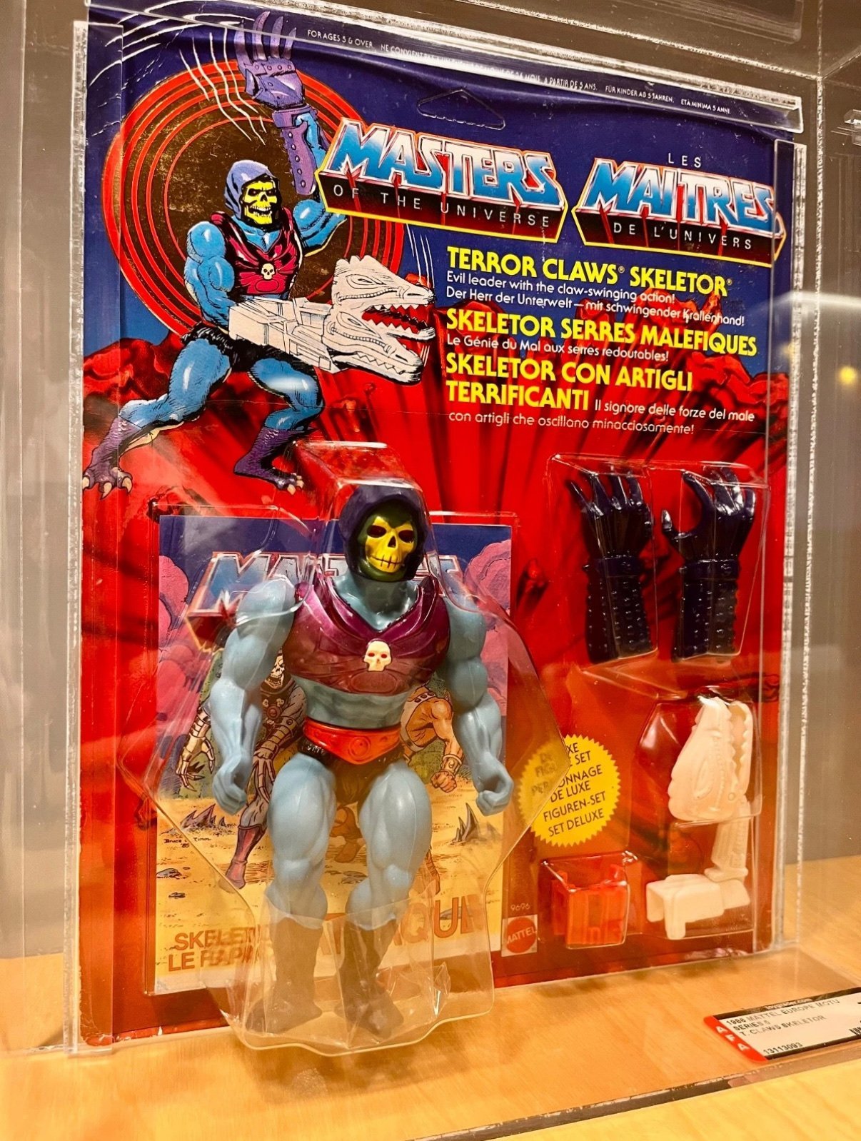 MOTU Terror Claws Skeletor AFA 75 Masters of the Universe