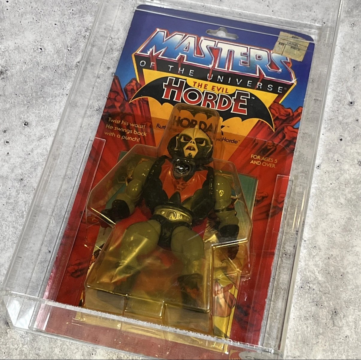 Vintage MOTU Hordak MOC Graded CAS 75 He-Man Masters of the Universe 1982
