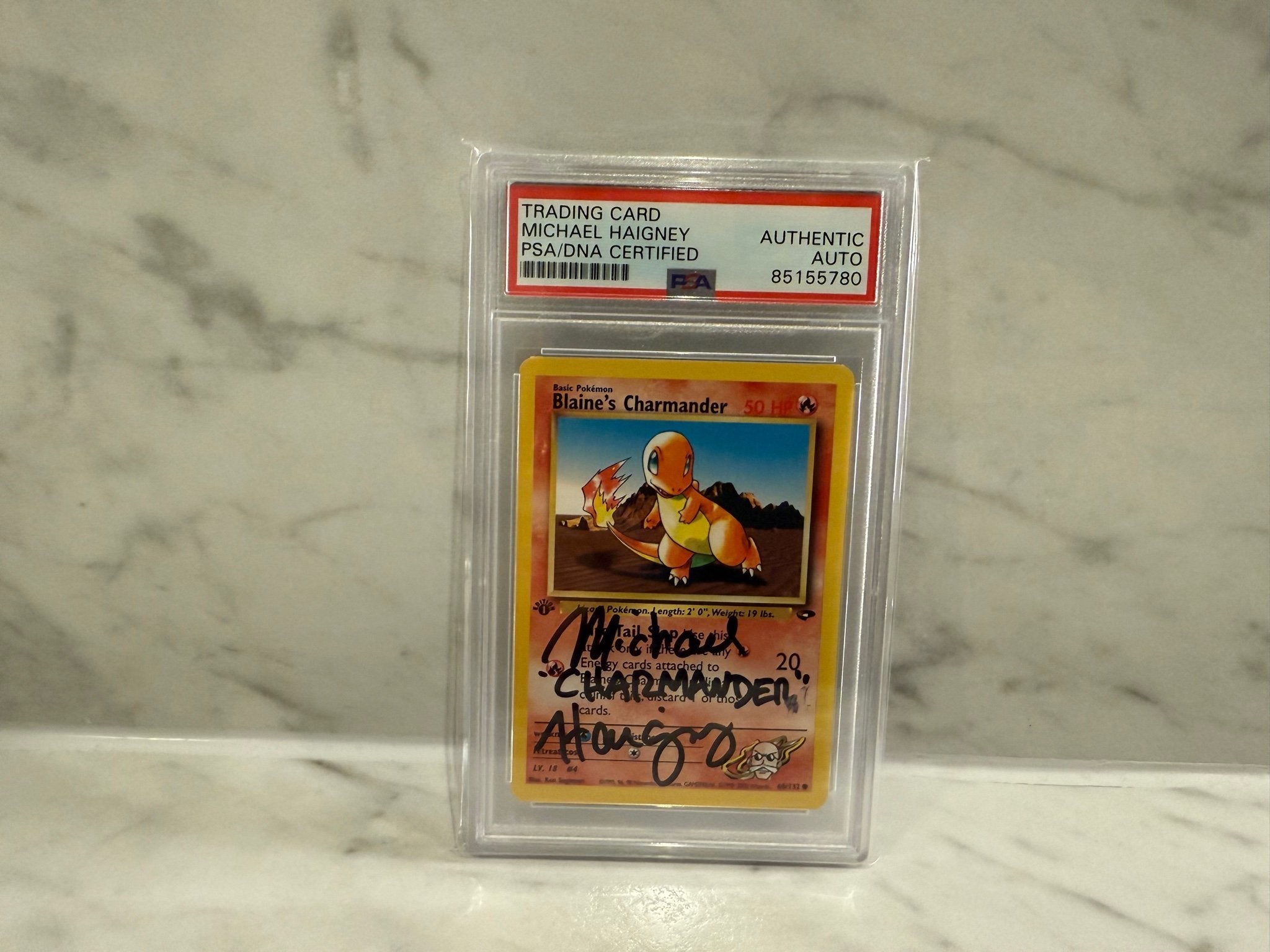 metallic pokemon card Flame-Bearer Charizard Card main image 1