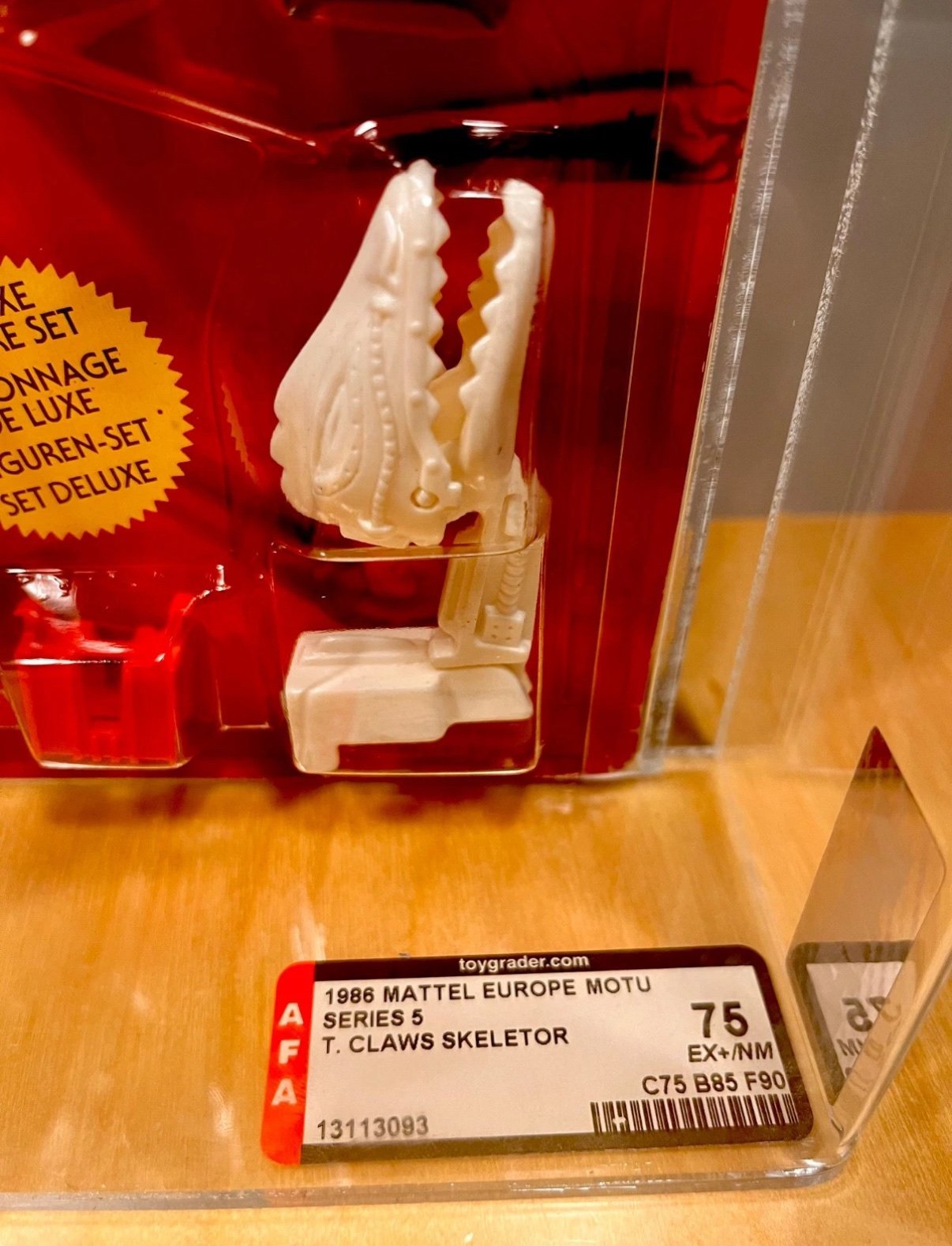 MOTU Terror Claws Skeletor AFA 75 Masters of the Universe