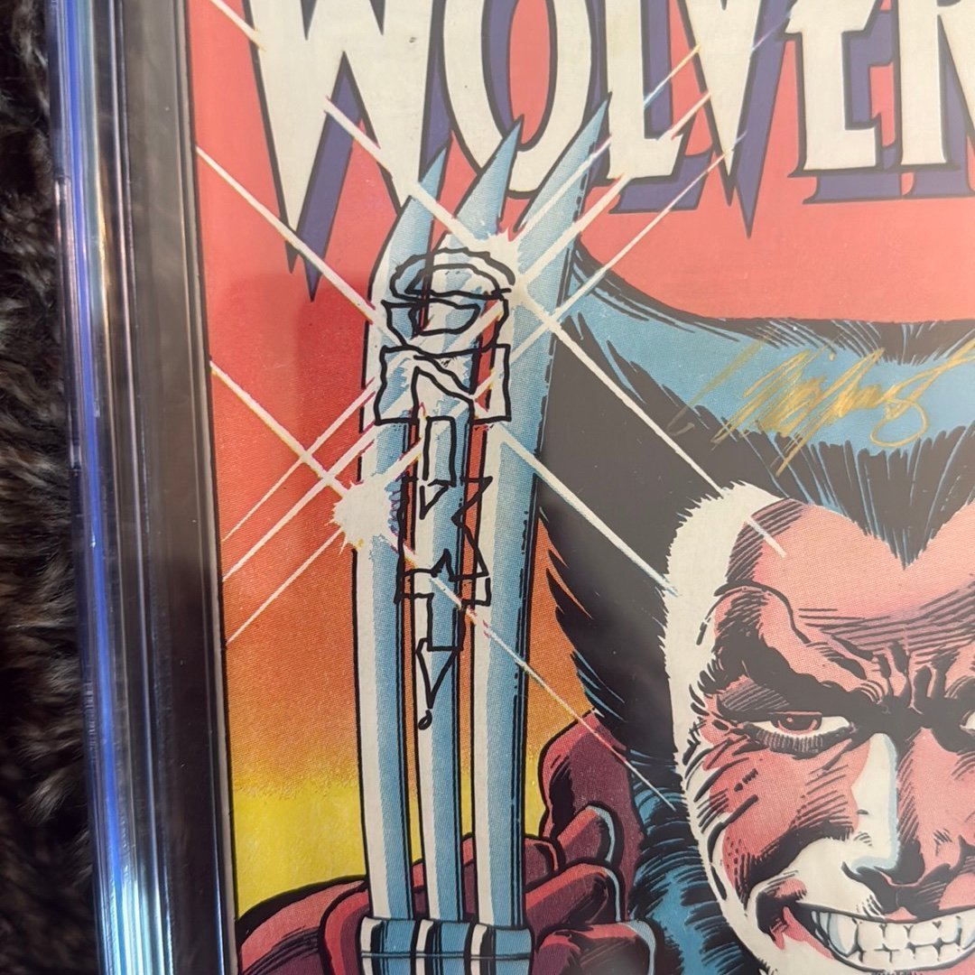 Wolverine Limited Series #1 – CGC 9.4 Newsstand – Double Signed + Remarque – Marvel Key Issue (1982)