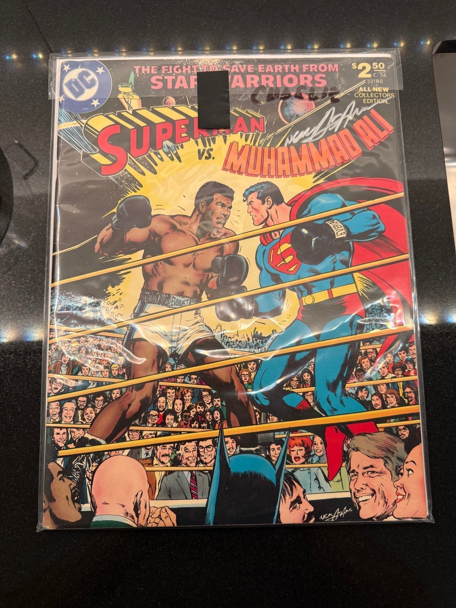 Superman vs Muhammad Ali (1978) – VF – Signed by Neal Adams – Vol. 7 C-56 – DC Comics Key