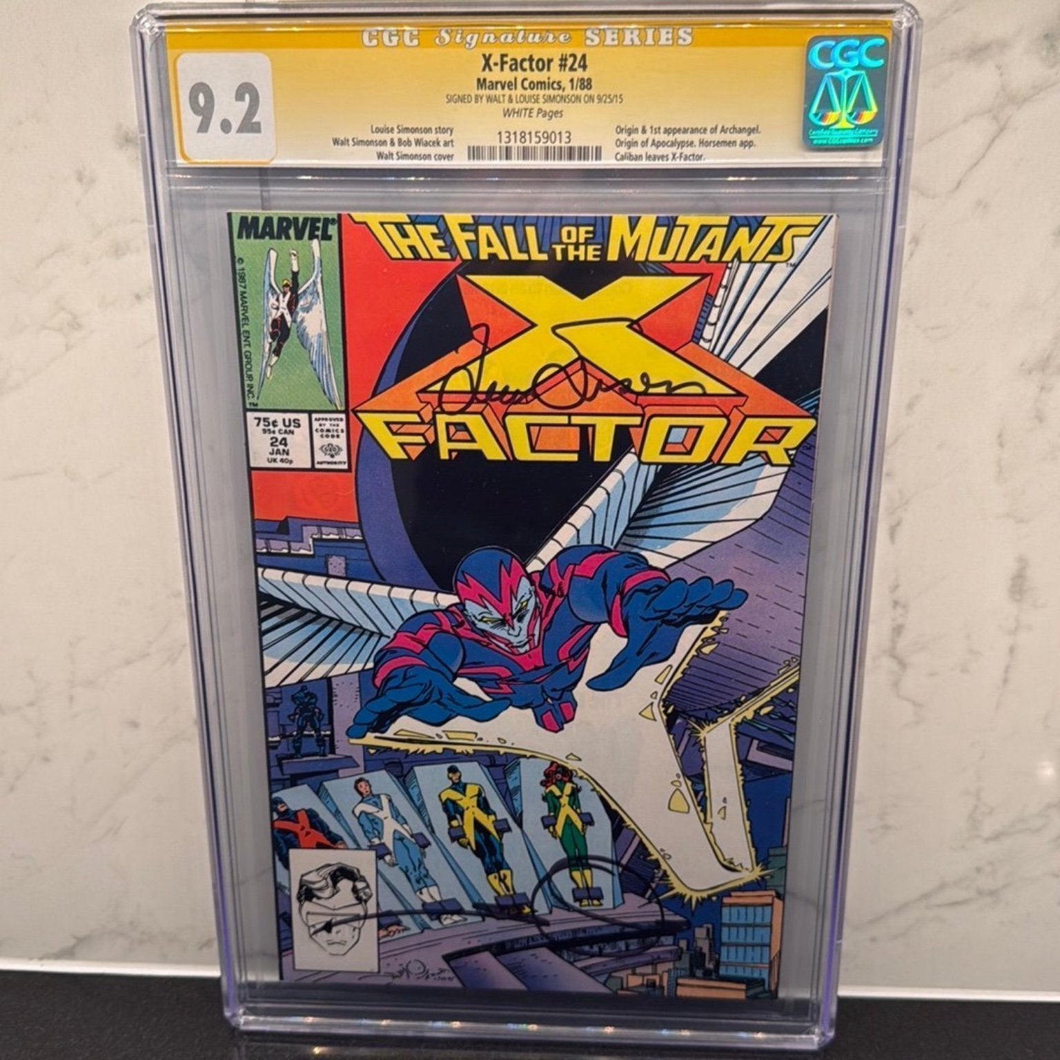 X-Factor #5, #6 & #24 – CGC Graded – 1st Full Appearance of Apocalypse – Multiple Signatures & Sketched – Marvel Key Issues